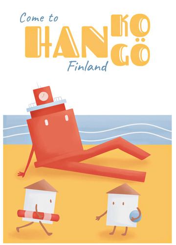 Beach Hanko-Hangö by Karoliina Parkko