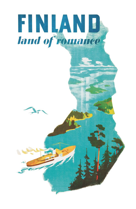 Yksityinen: Land of romance, Original size poster