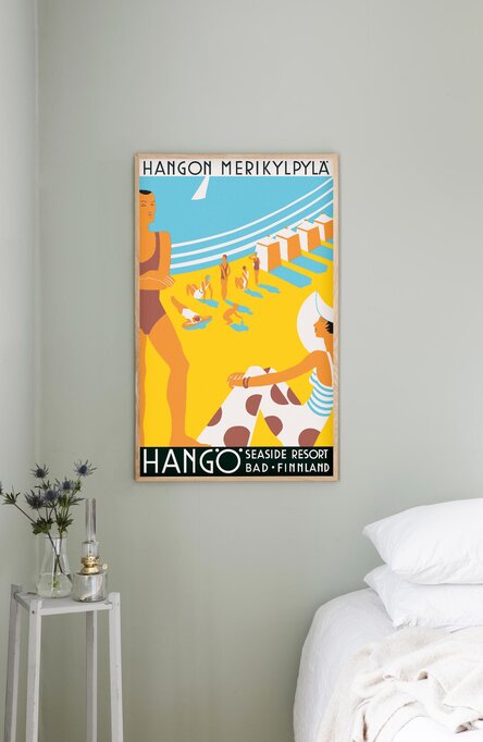 Yksityinen: Hanko-Hangö Seaside Resort, Original size poster