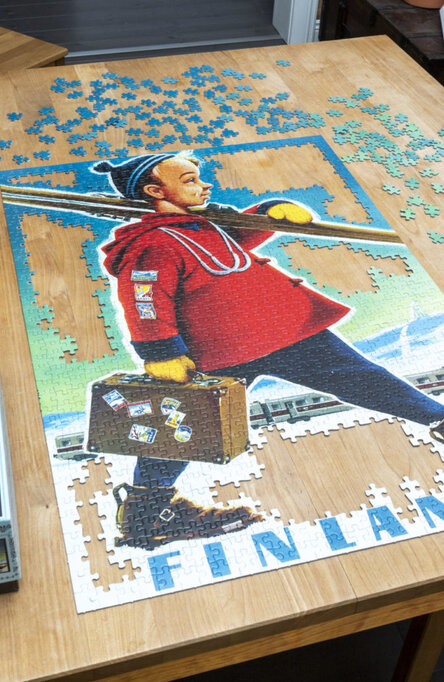 Puzzle Ski-boy