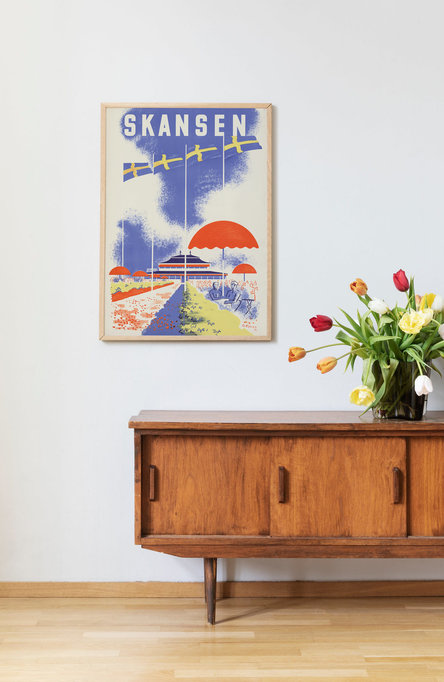 Skansen, Poster 50 x 70 cm