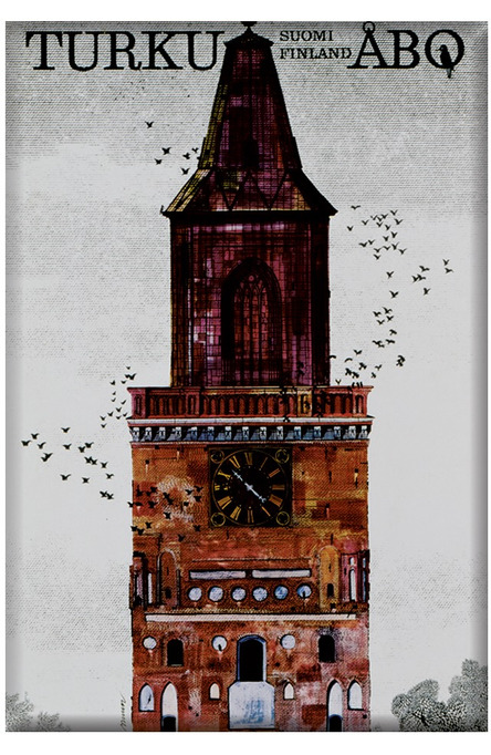 Turku-Åbo by Erik Bruun, Magnets