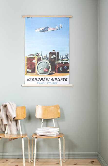 Karhumäki Airways, Original size poster