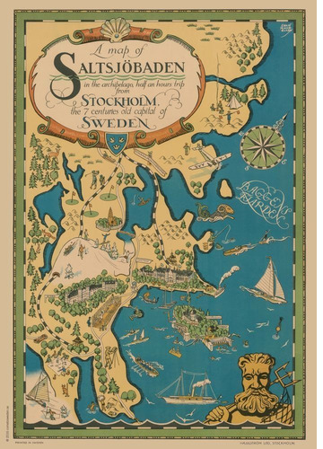 Saltsjöbaden karta