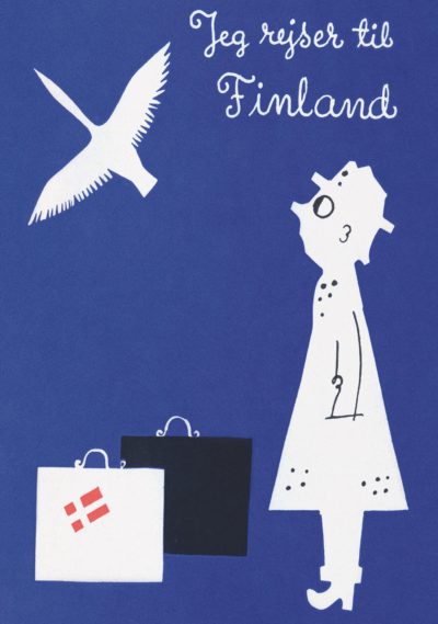 I travel to Finland postcard