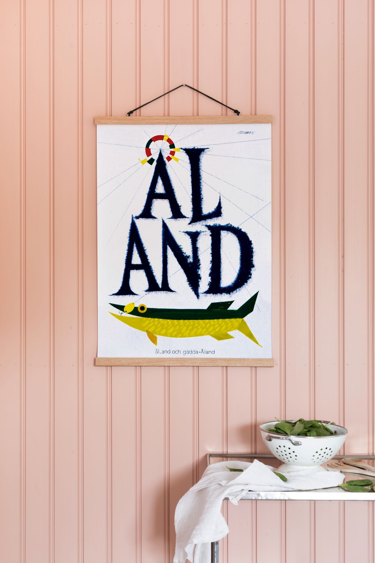 Poster of the Åland islands by Eric Bruun