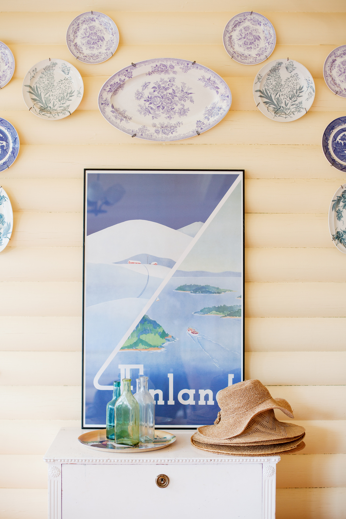 Poster of the winter and summer in Finland