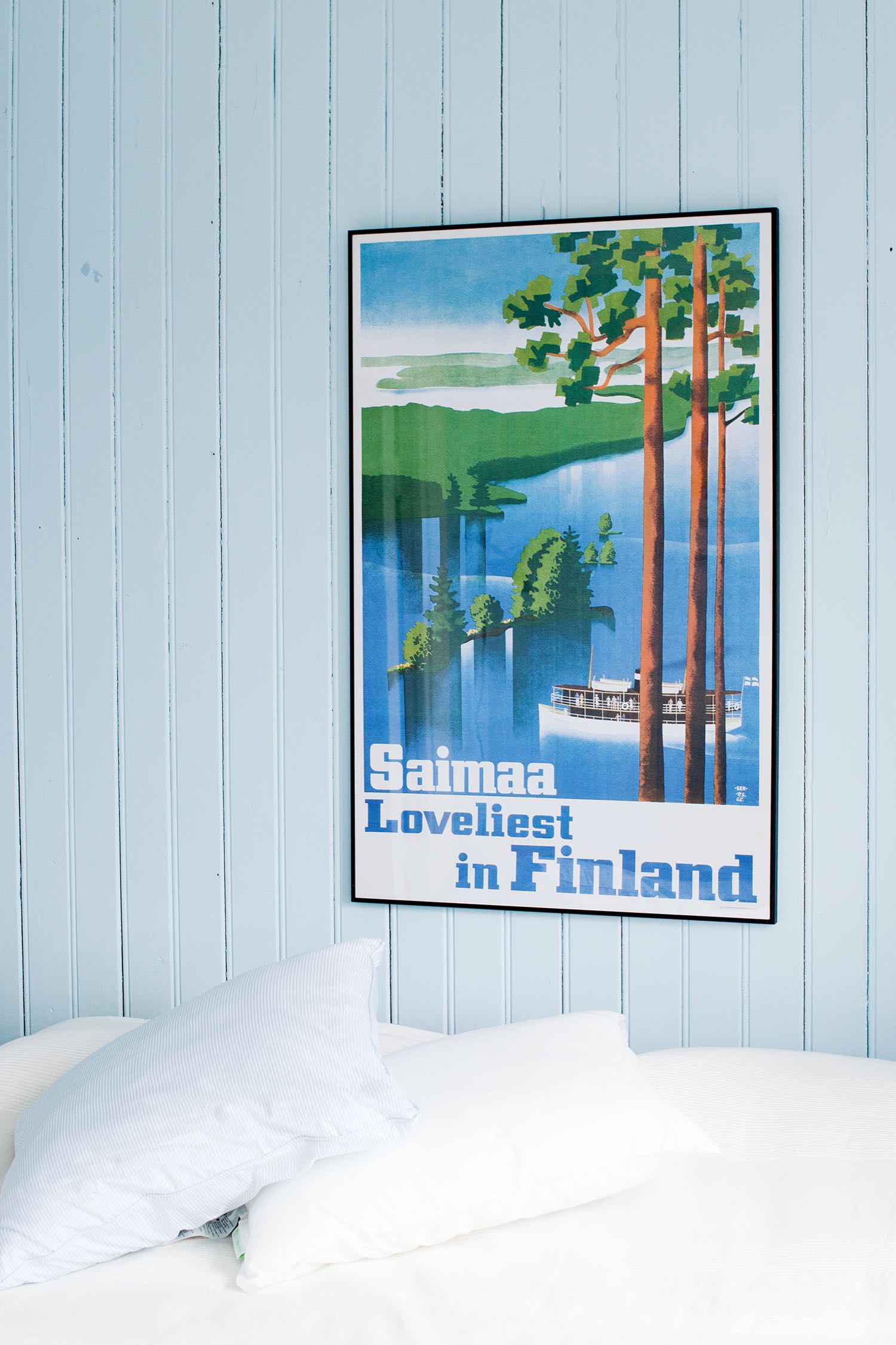 Poster of Saimaa, loveliest in Finland
