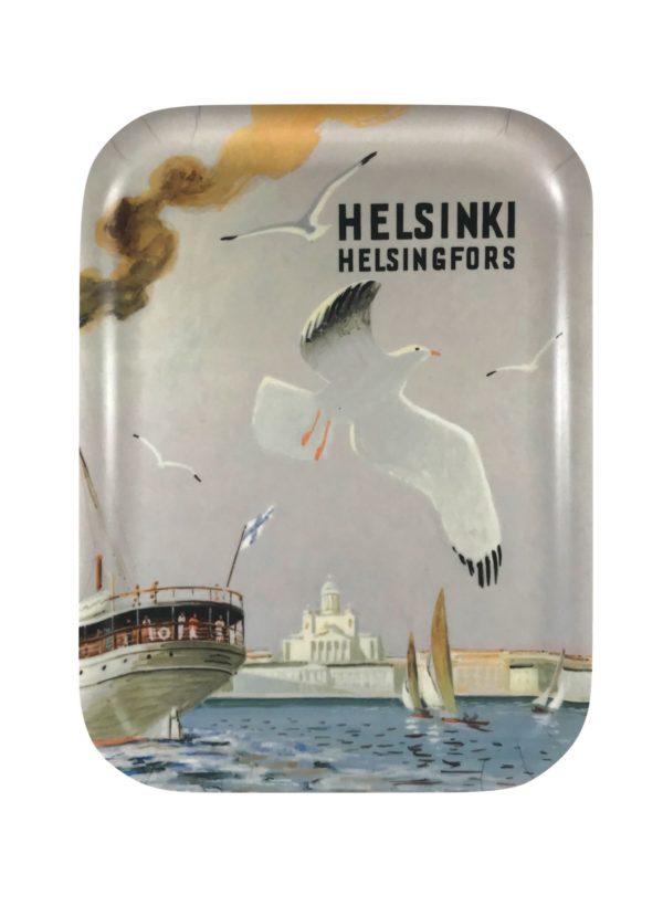 Helsinki tray with seagull