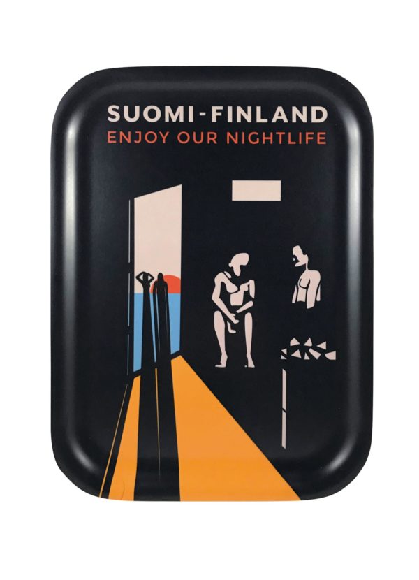 Sauna in Finland tray