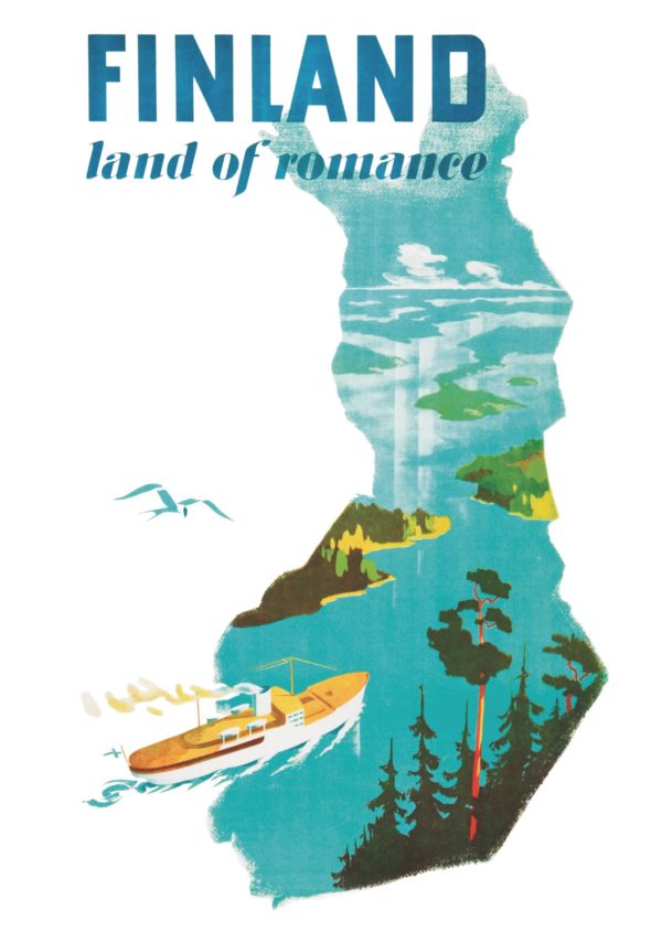 Poster of Finland, the land of romance