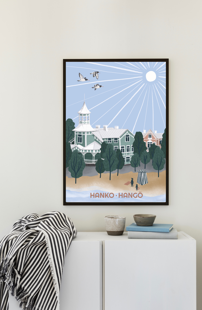 Poster of a sunny day in Hanko