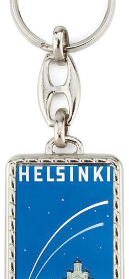 Helsinki capital of Finland, key-chain