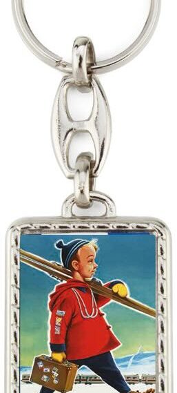The Ski-boy, key-chain