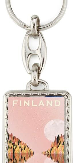 Finland - A place to reflect, key-chain