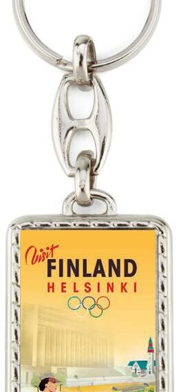 The Champagne Lady, key-chain